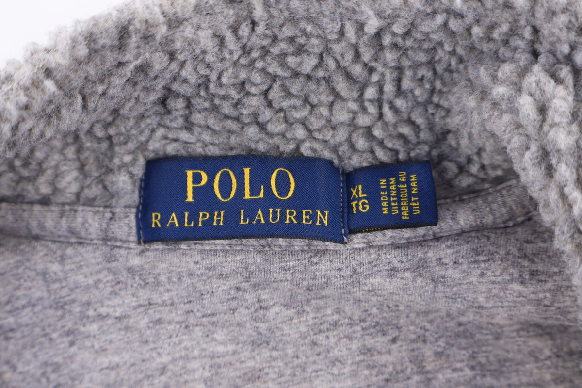 Polo Ralph Lauren Embroidered Logo Grey Full Zip Jacket product image 3