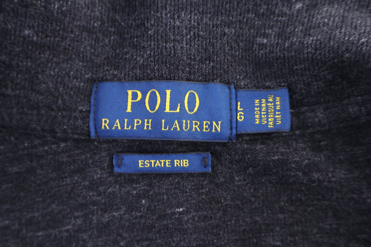 Polo Ralph Lauren Embroidered Logo Quarter Zip Sweater