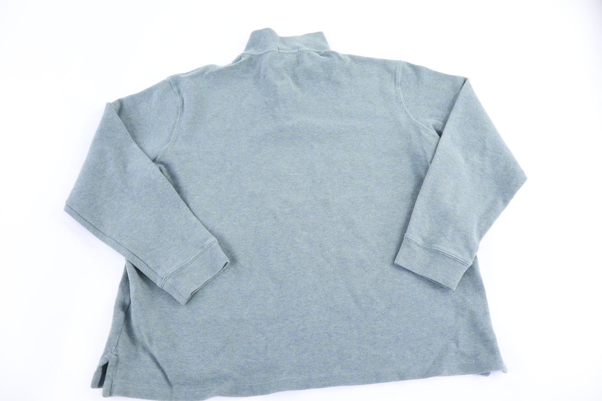 Polo Ralph Lauren Embroidered Logo Quarter Zip Sweater