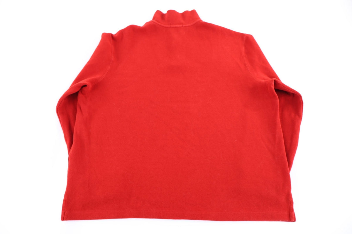 Polo Ralph Lauren Embroidered Logo Quarter Zip Sweater