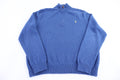 Polo Ralph Lauren Embroidered Logo Quarter Zip Sweater