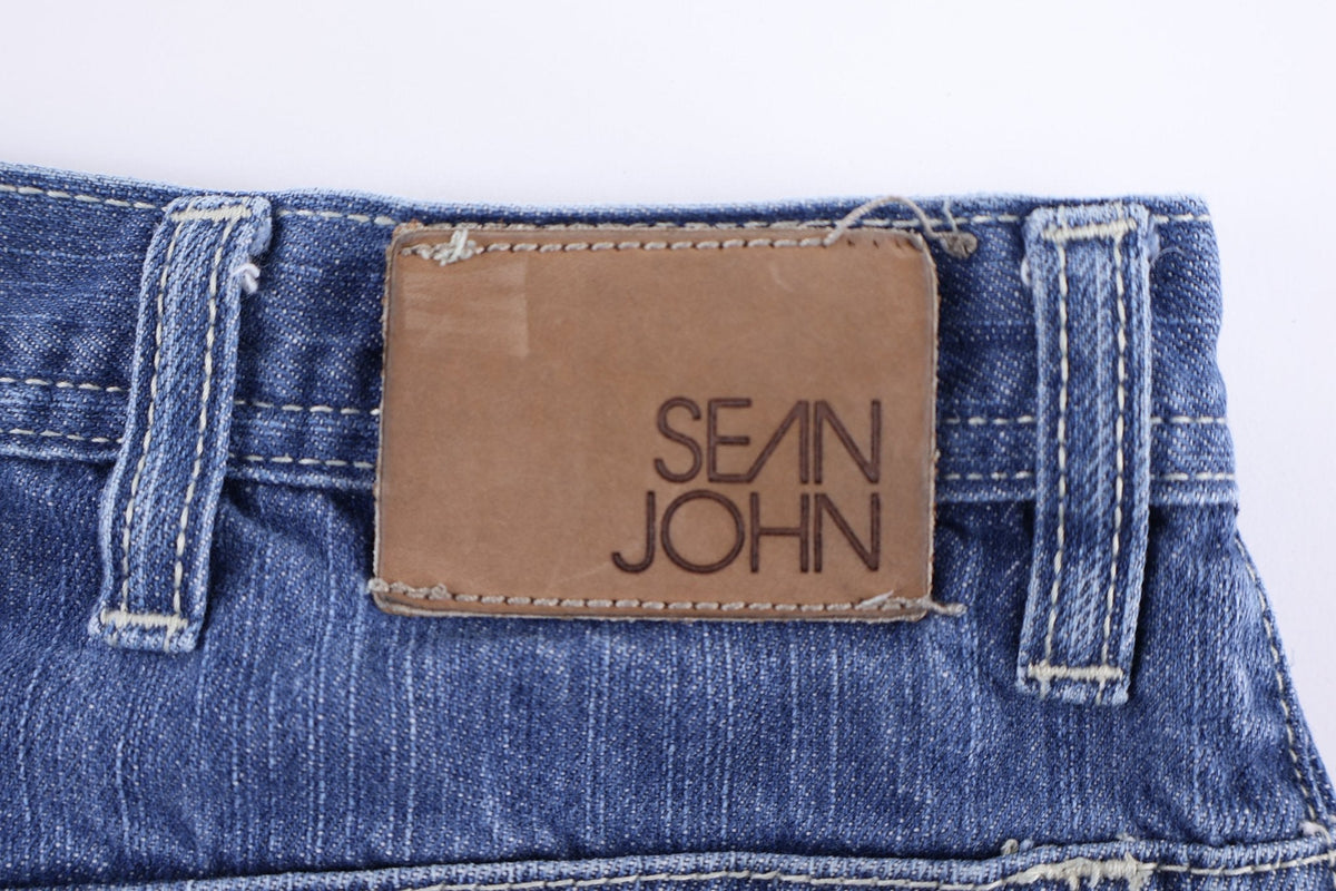 Sean John Dark Wash Denim Shorts product image 3