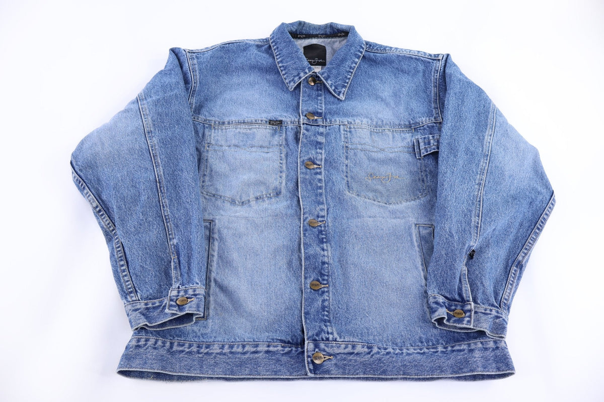 Sean John Medium Wash Denim Jacket product image 1