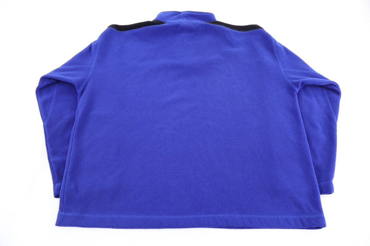 Tommy Hilfiger Embroidered Logo Blue Fleece Pullover