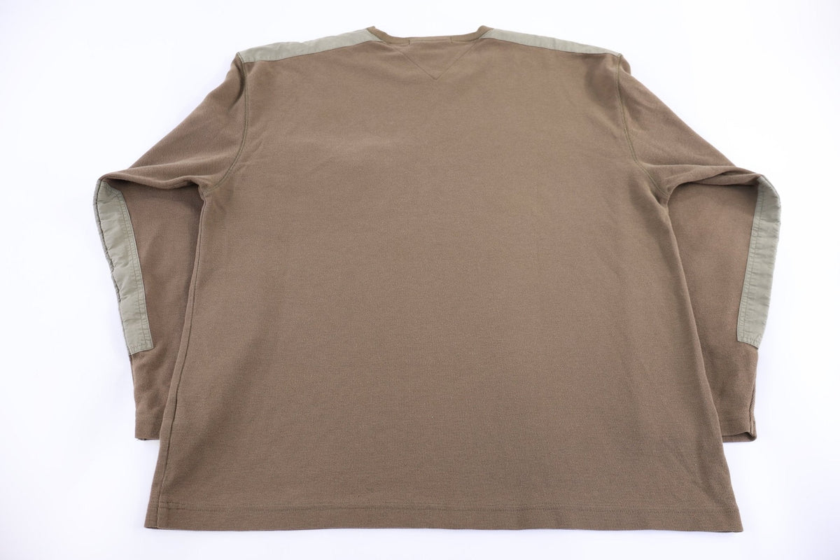 Tommy Hilfiger Khaki Waffle LS T-shirt product image 2