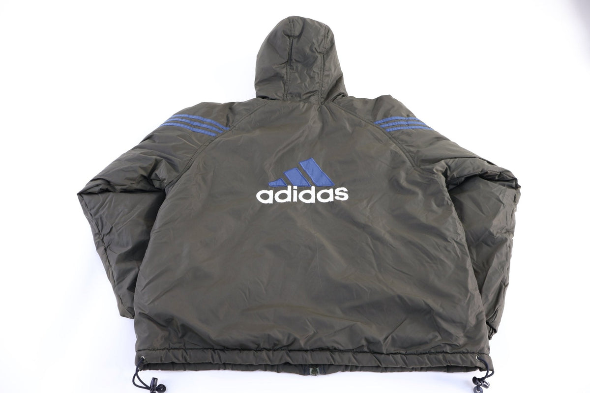 Vintage Adidas Blue & Grey Reversible Jacket product image 3