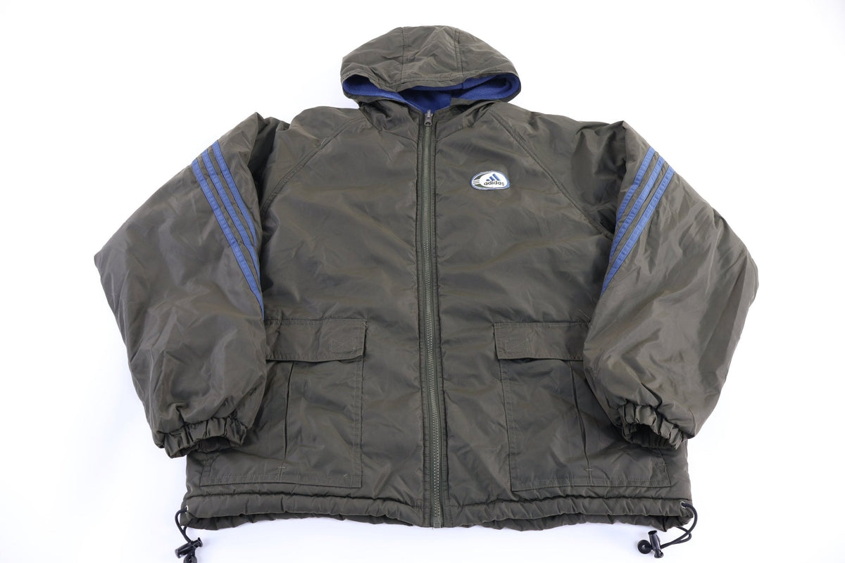 Vintage Adidas Blue & Grey Reversible Jacket product image 4