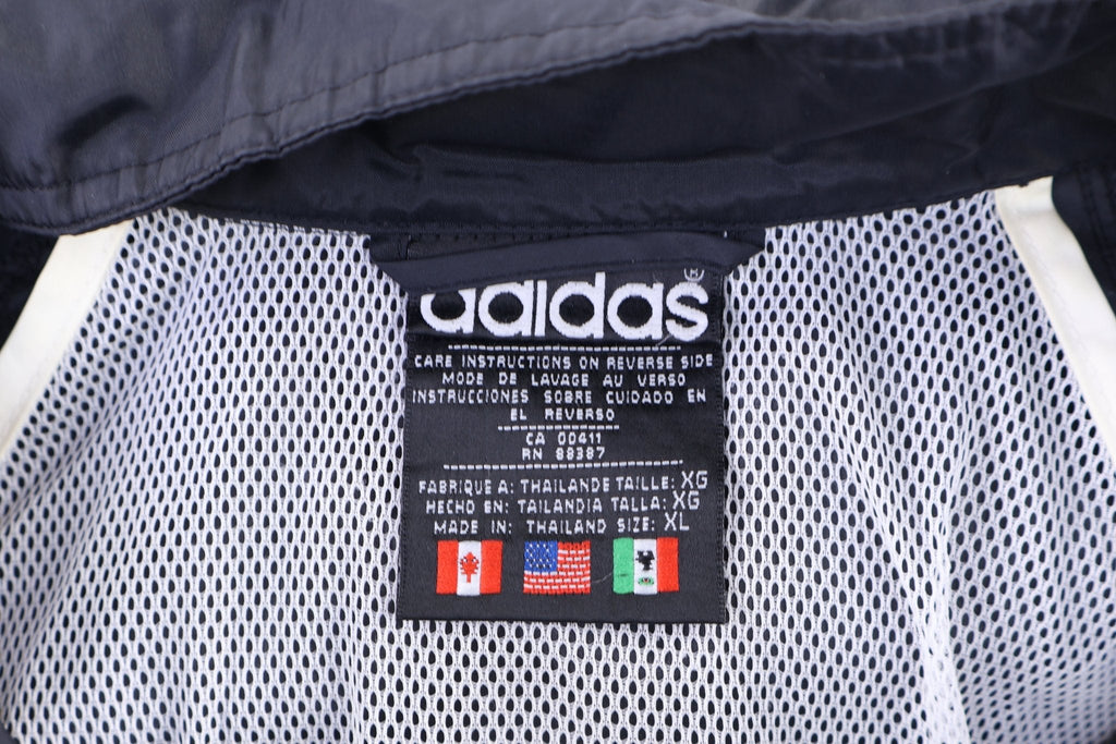 Vintage Adidas Embroidered Logo Full Zip Windbreaker product image 3