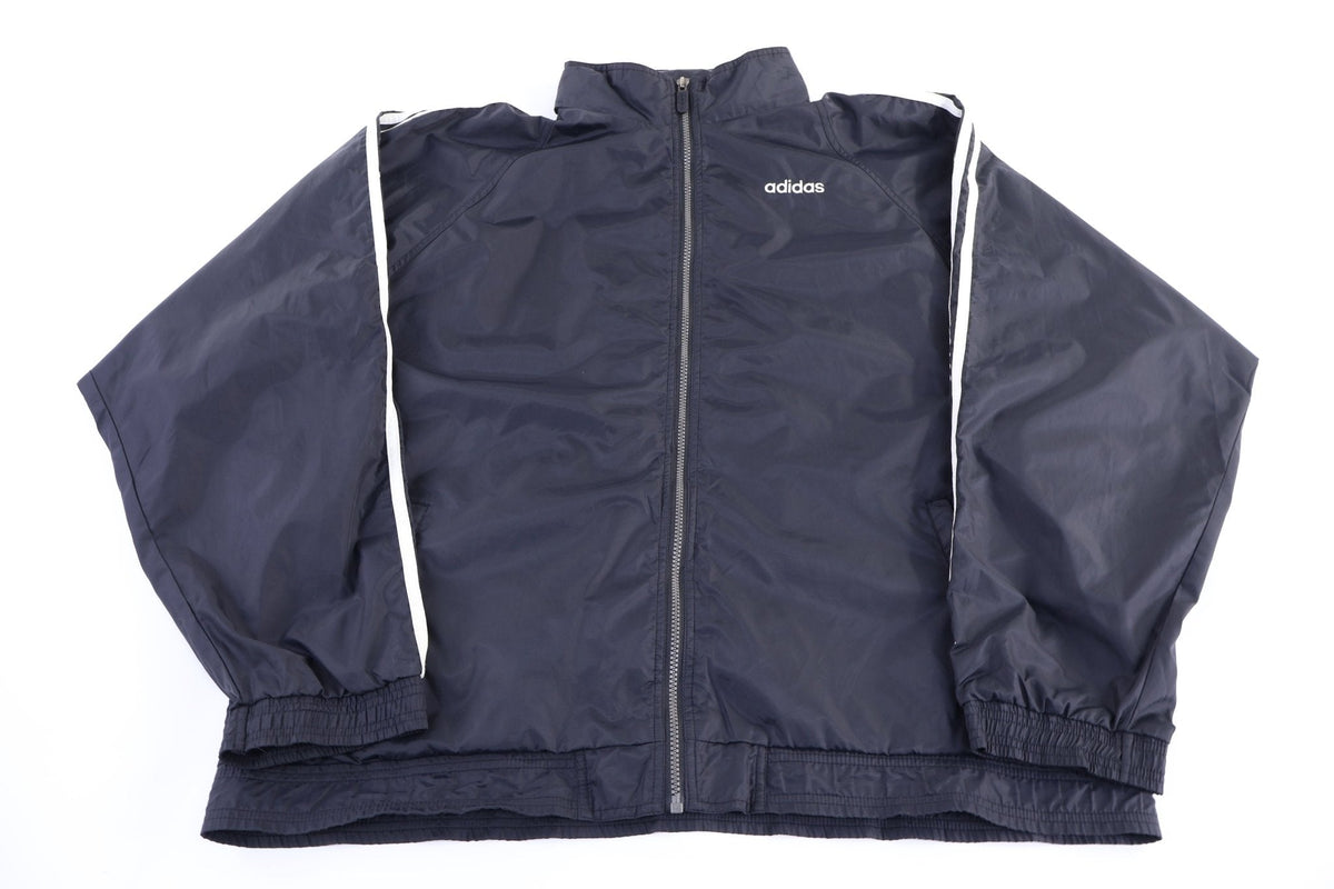Vintage Adidas Embroidered Logo Full Zip Windbreaker product image 1