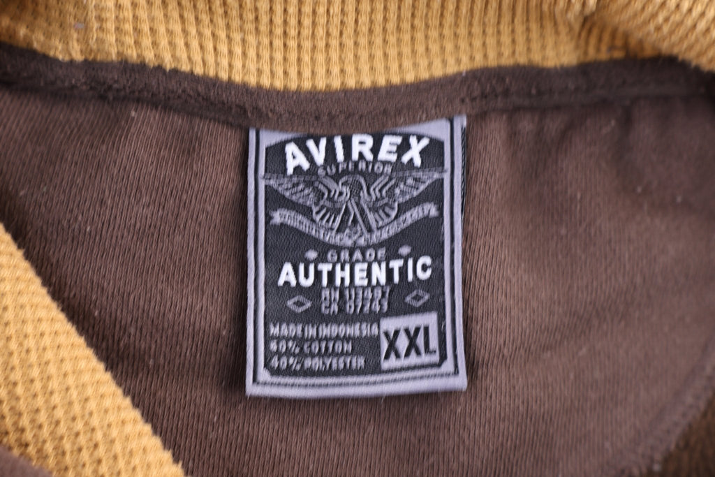 Vintage Avirex Authentic Brown Pullover Hoodie product image 4