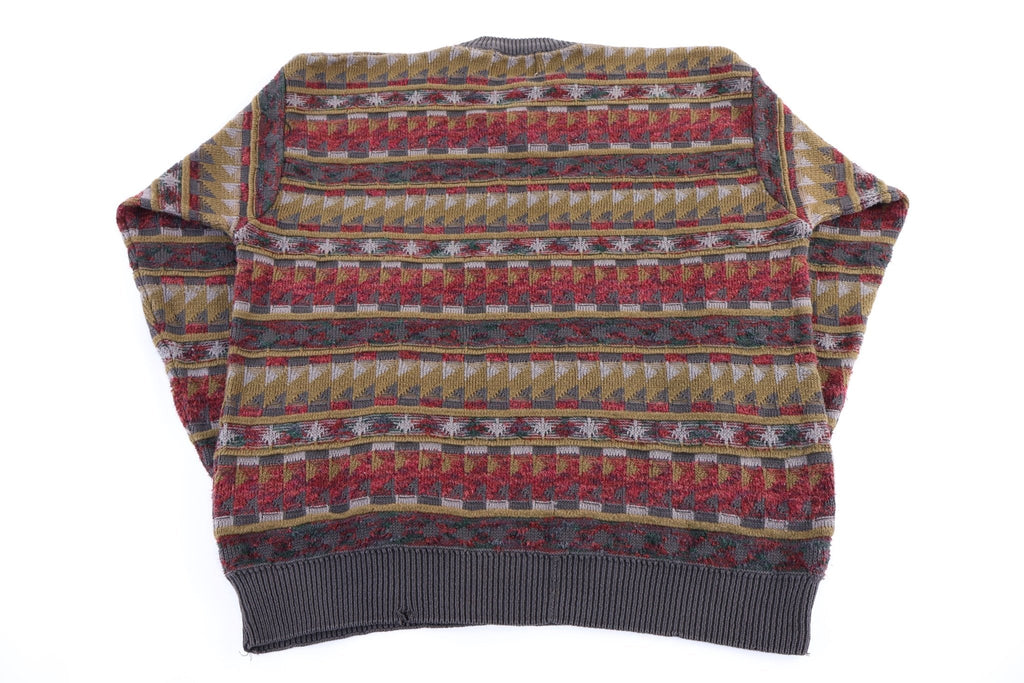 Vintage Beckett Multipatterned Knit Sweater