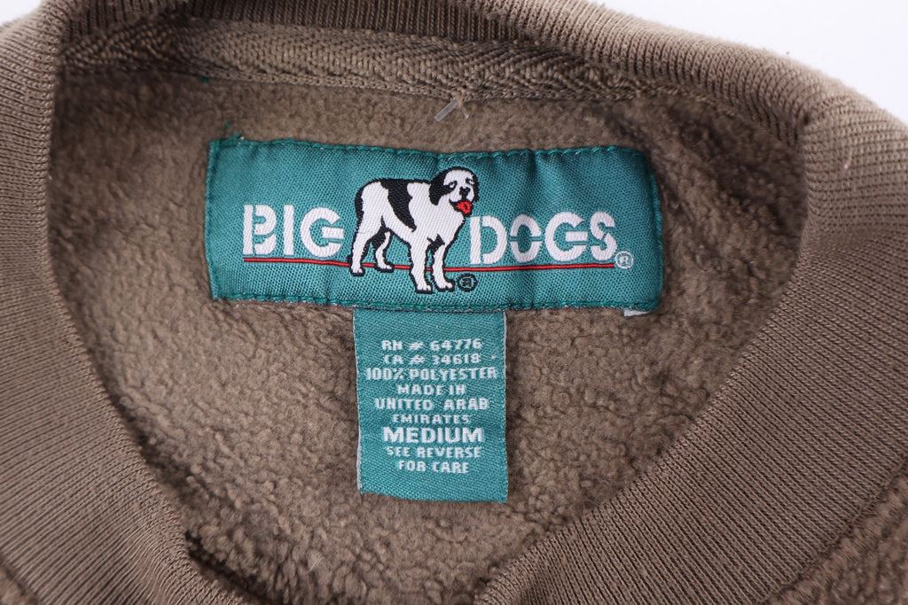 Vintage Big Dogs Embroidered Pullover Sweater