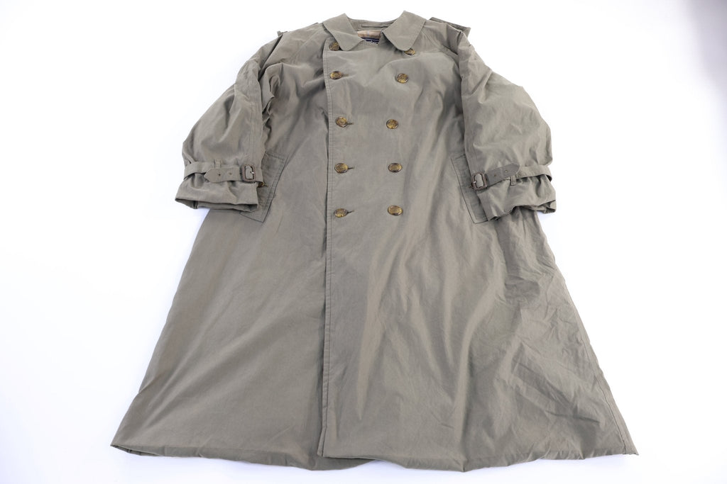 Vintage Burberrys Green Trench Coat product image 1