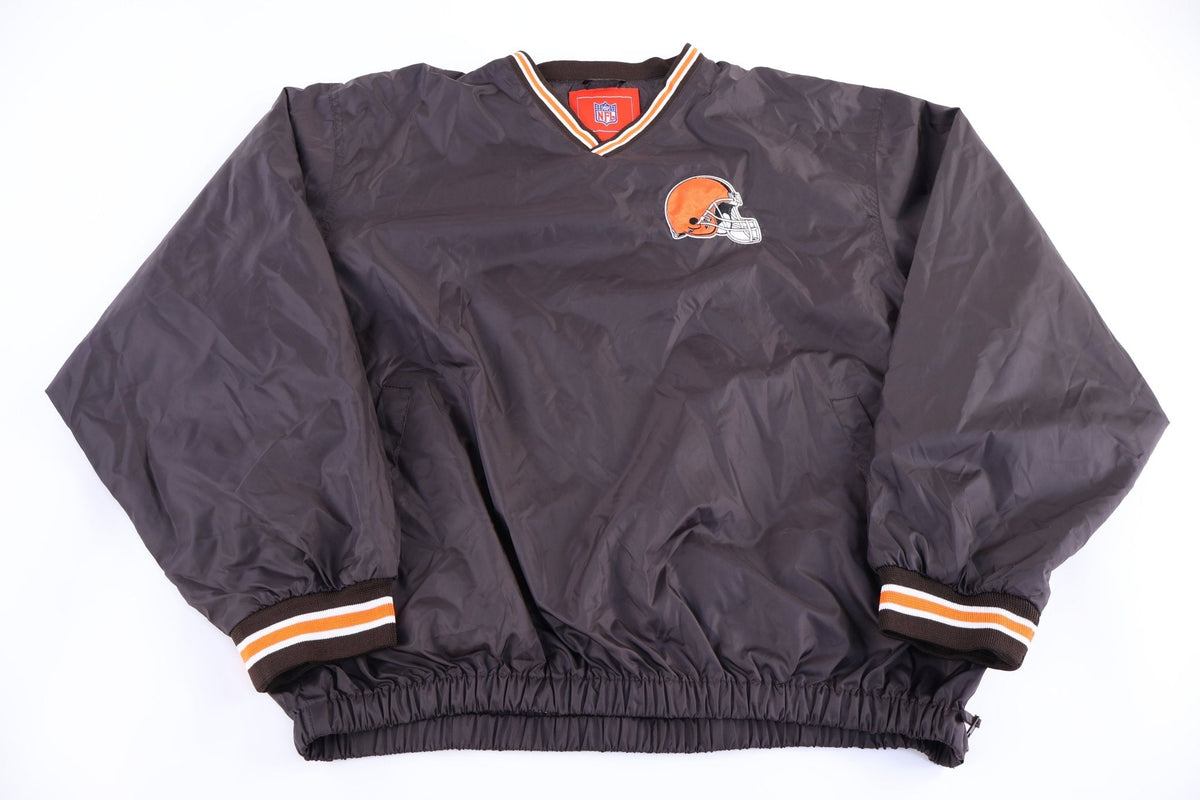 Vintage Cleveland Browns Football Pullover Windbreaker product image 1
