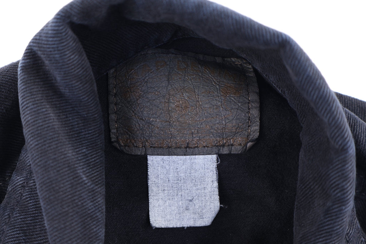 Vintage GAP Black Denim Trucker Jacket product image 3