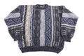Vintage Grafico Italia Multipattern Knit Sweater