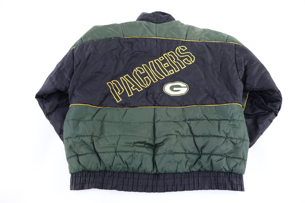 Vintage Green Bay Packers Football Full Zip Jacket product image 2