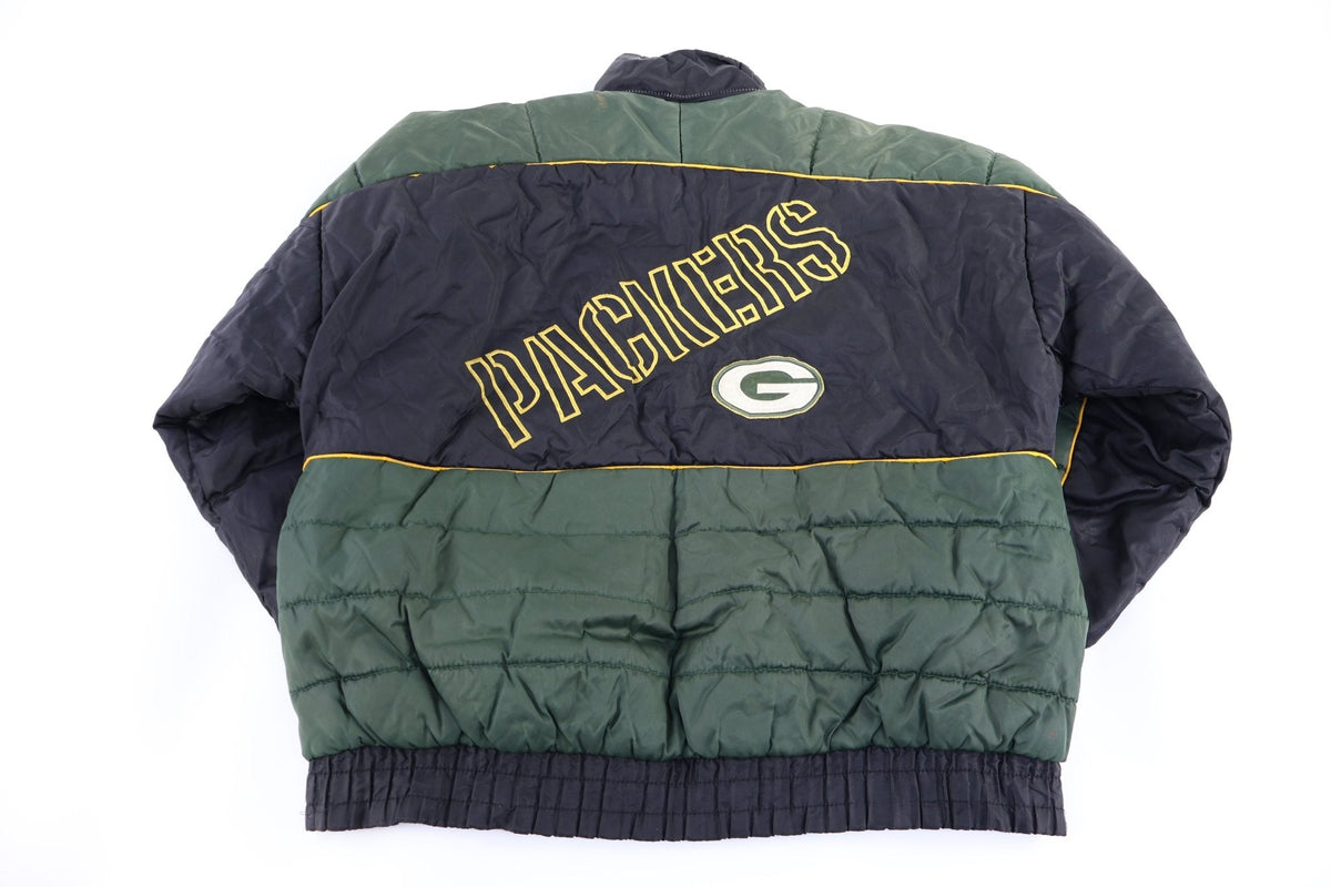 Vintage Green Bay Packers Football Full Zip Jacket product image 2