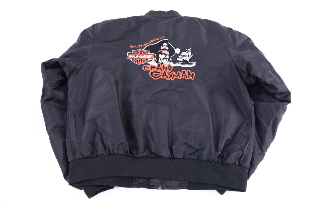 Vintage Harley Davidson Motorcycles Full Zip Bomber Jacket product image 2