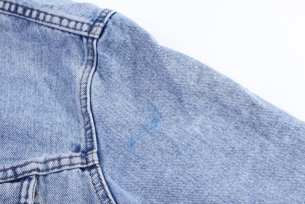 Vintage Lee Riveted Light Wash Denim Jacket product image 3