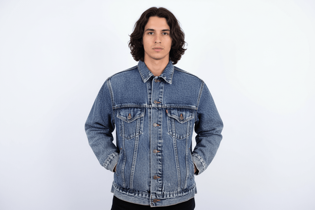 Vintage Levi's Dark Wash Denim Jacket product image 1