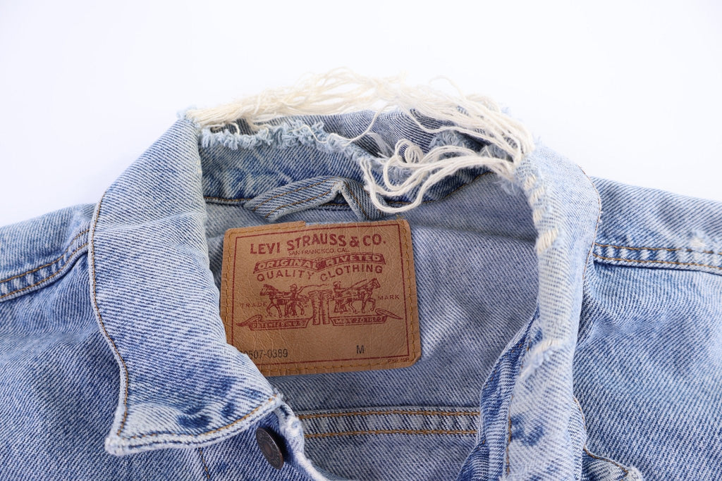 Vintage Levi's Light Wash Denim Jacket product image 4