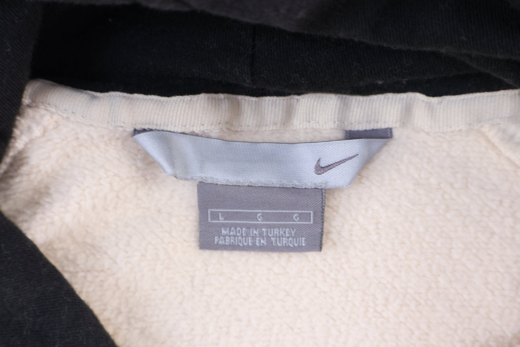 Vintage Nike Embroidered Logo Cream Pullover Hoodie product image 5