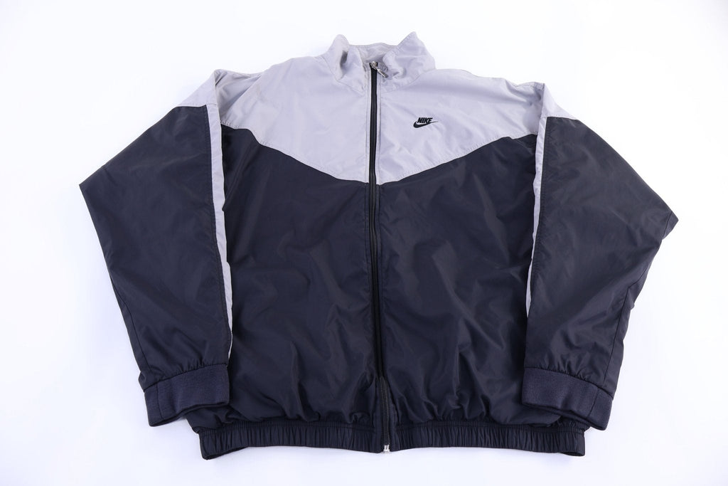 Vintage Nike Embroidered Logo Grey & Black Full Zip Jacket product image 2