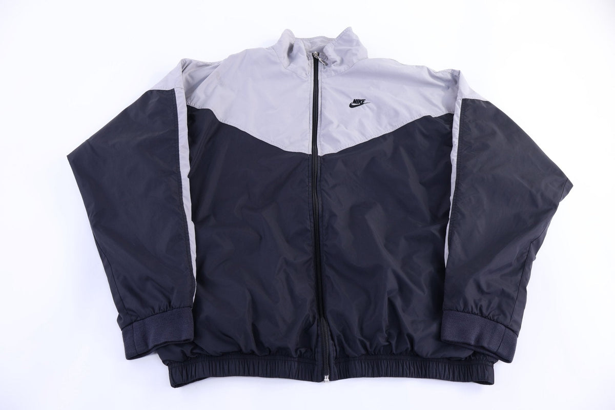 Vintage Nike Embroidered Logo Grey & Black Full Zip Jacket product image 2