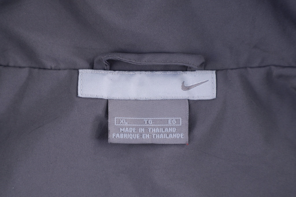 Vintage Nike Embroidered Logo Grey Full Zip Jacket product image 3