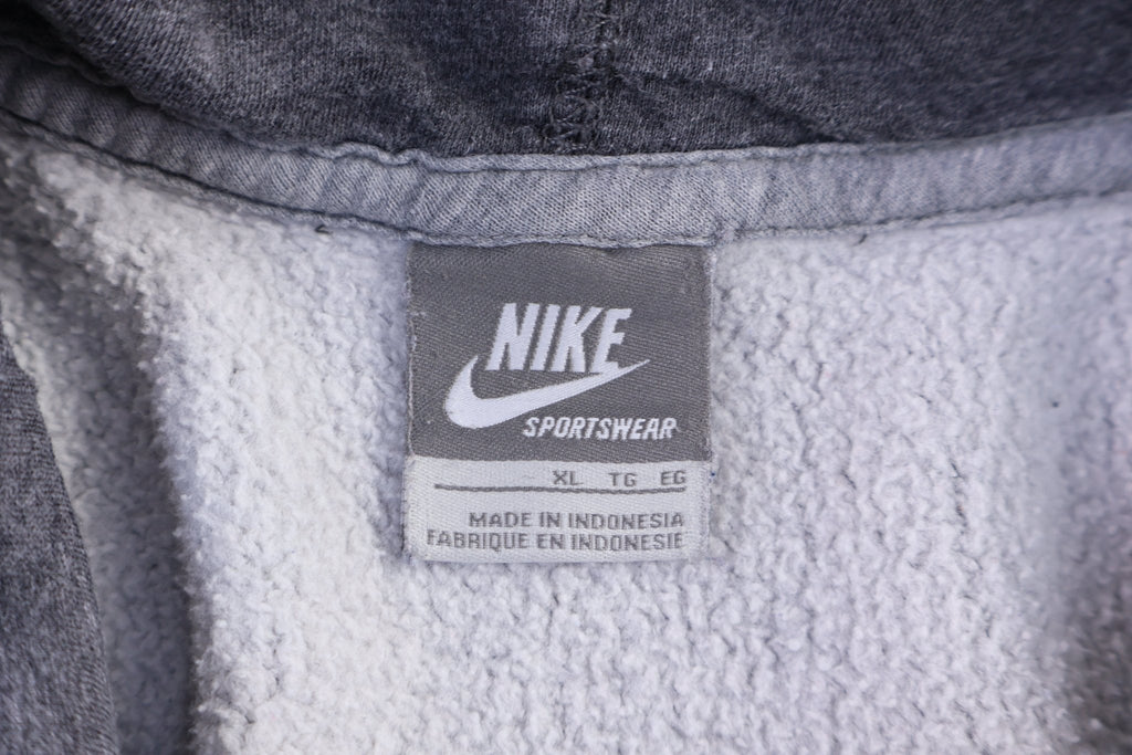 Vintage Nike Embroidered Logo Grey Pullover Hoodie product image 5