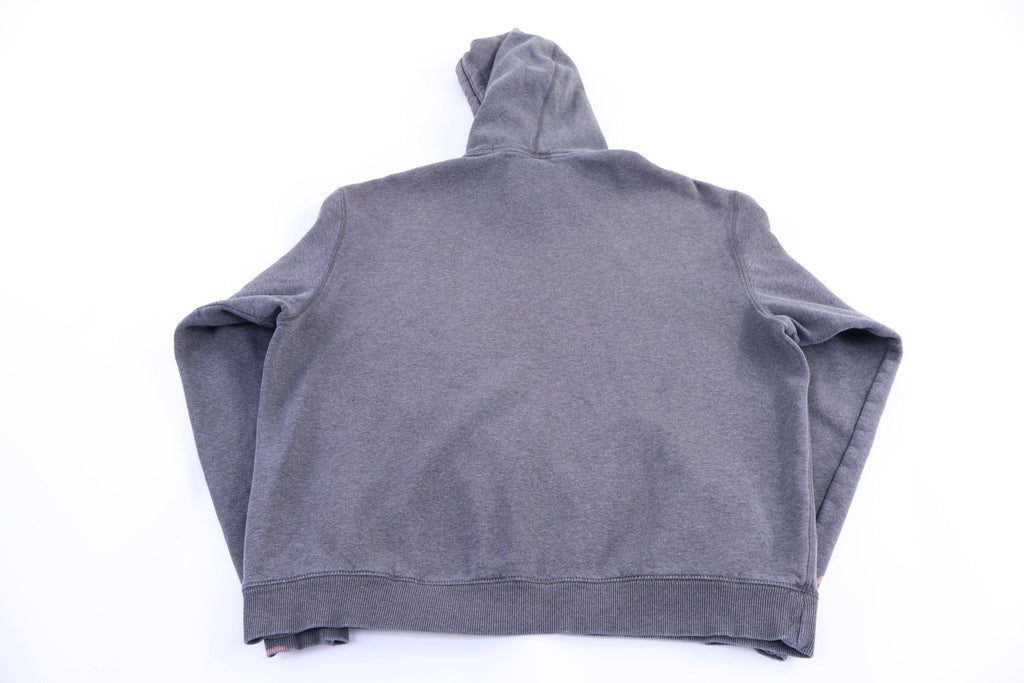 Vintage Nike Embroidered Logo Grey Pullover Hoodie product image 3