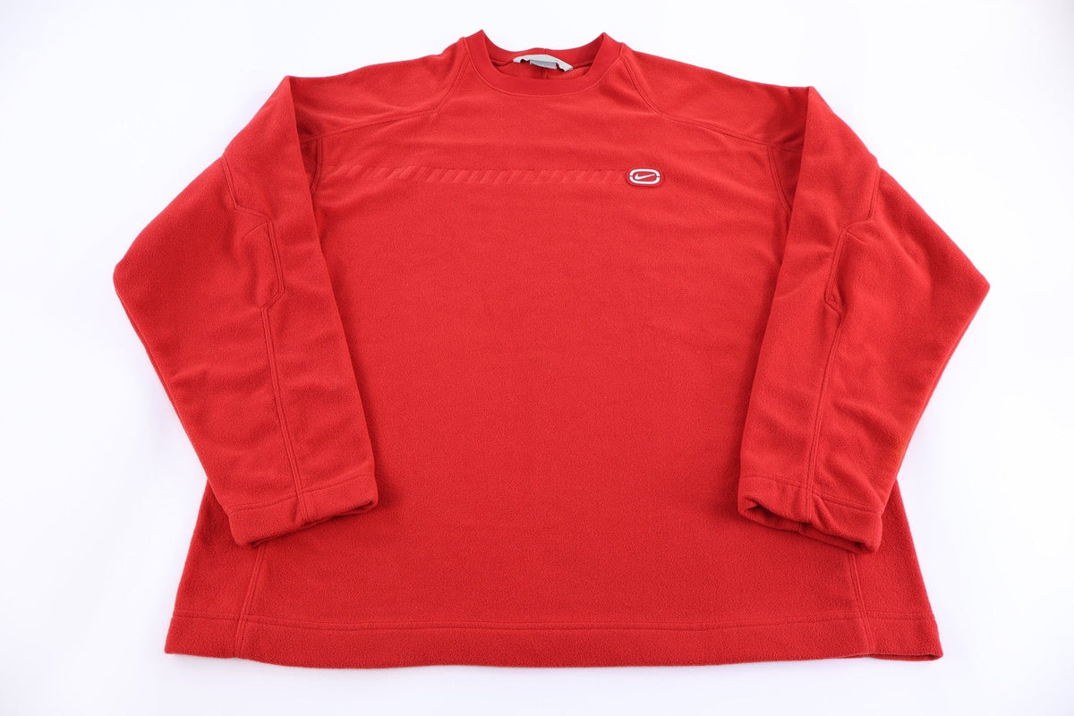 Vintage Nike Red Pullover Fleece Sweater