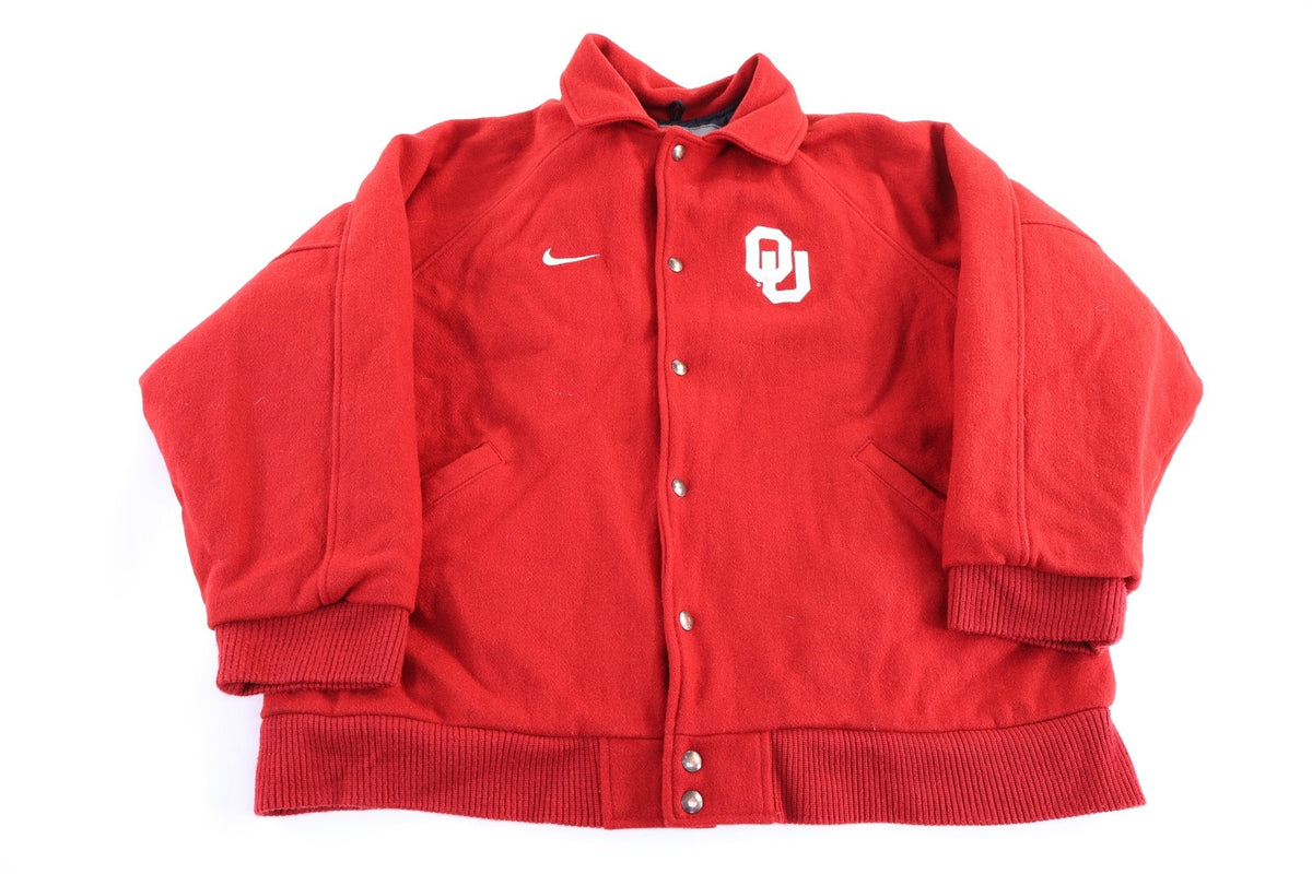 Vintage Nike University of Oklahoma Bomber Jacket product image 1