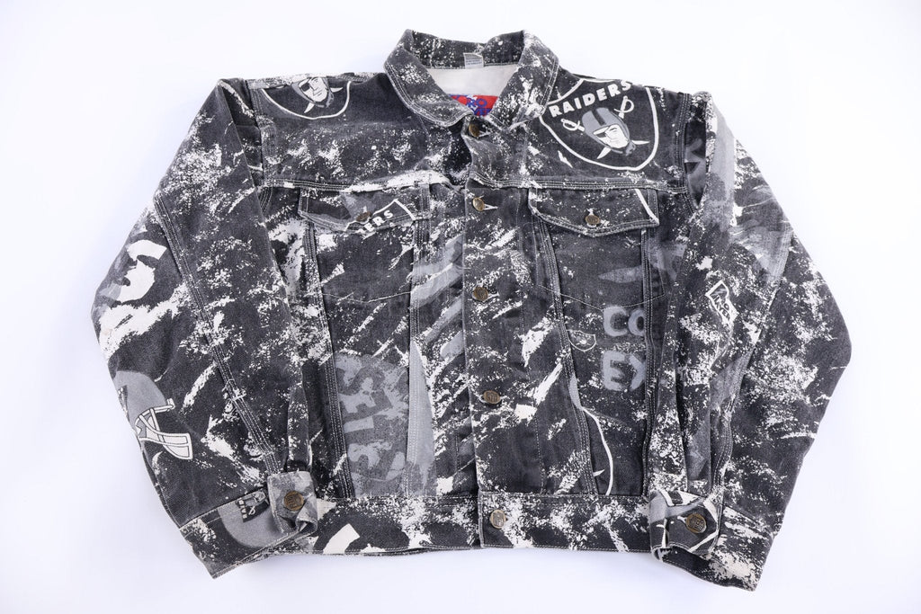 Vintage Oakland Raiders Football Jacket product image 1