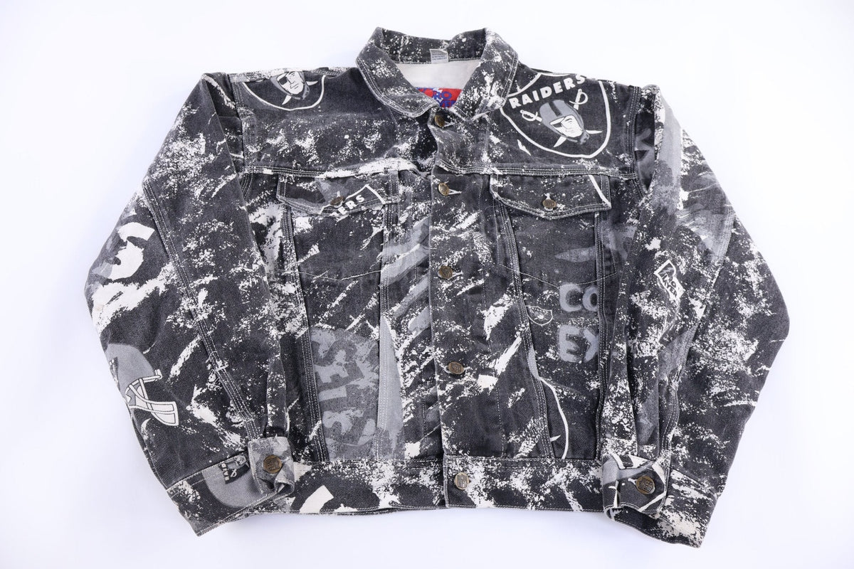 Vintage Oakland Raiders Football Jacket product image 1