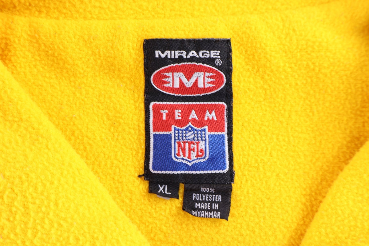 Vintage Pittsburgh Steelers Football Quarter Zip Pullover