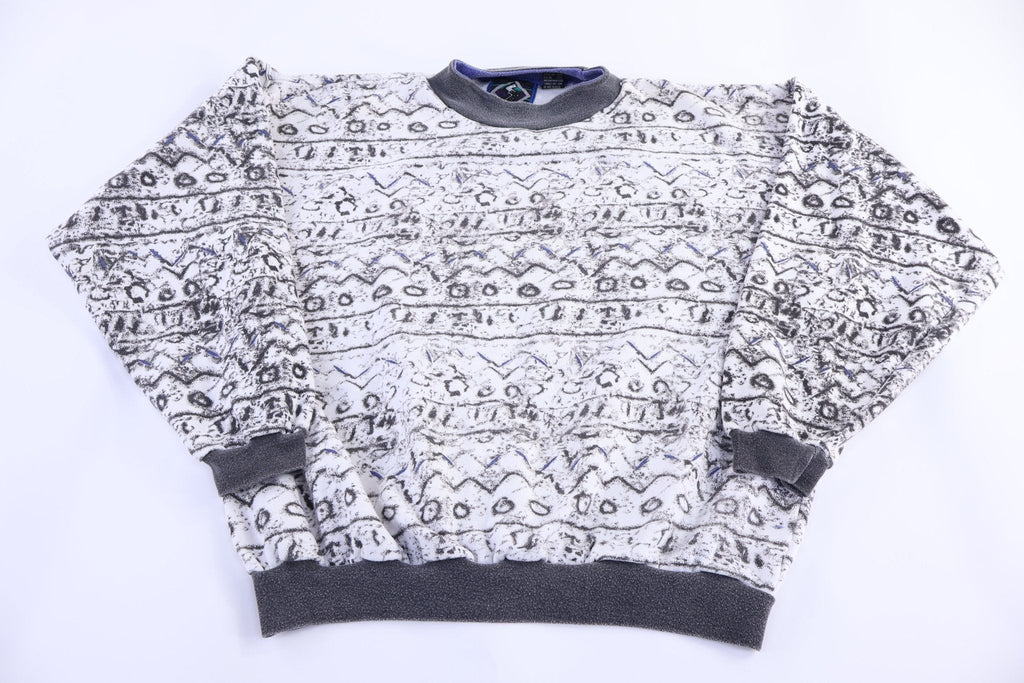 Vintage Santana Multipattern Pullover Sweater