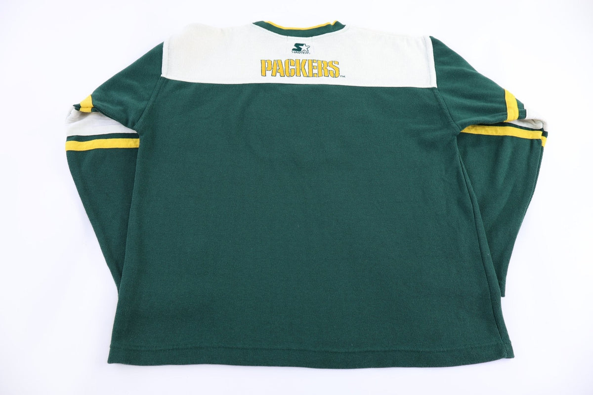 Vintage Starter Green Bay Packers Pullover Sweater
