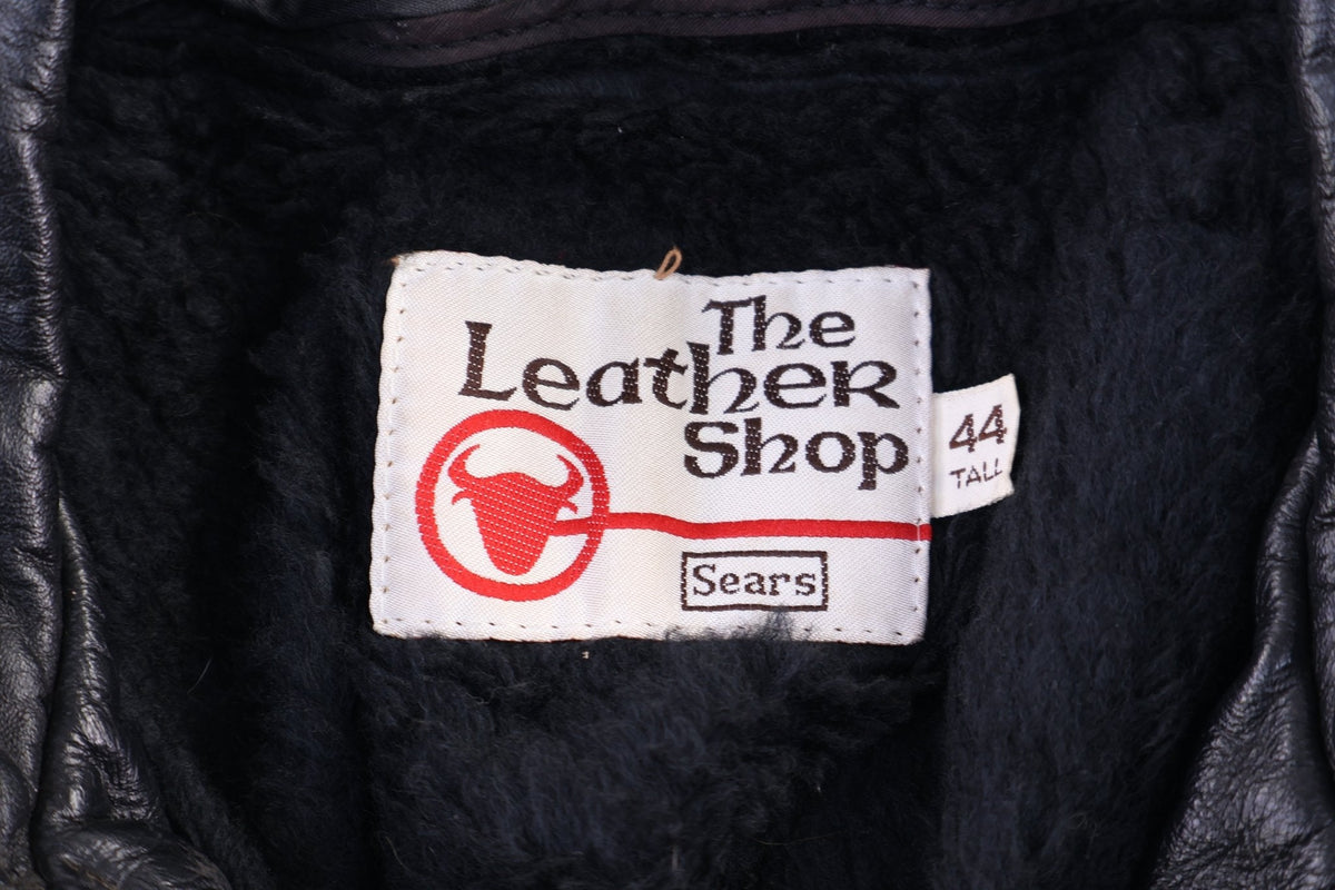 Vintage The Leather Shop Black Jacket product image 3