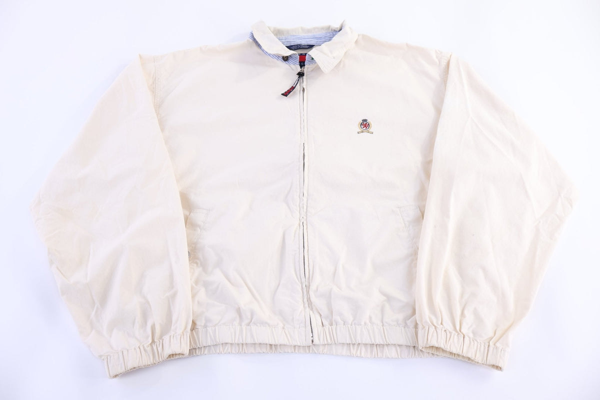 Vintage Tommy Hilfiger Embroidered Logo Full Zip Jacket product image 1