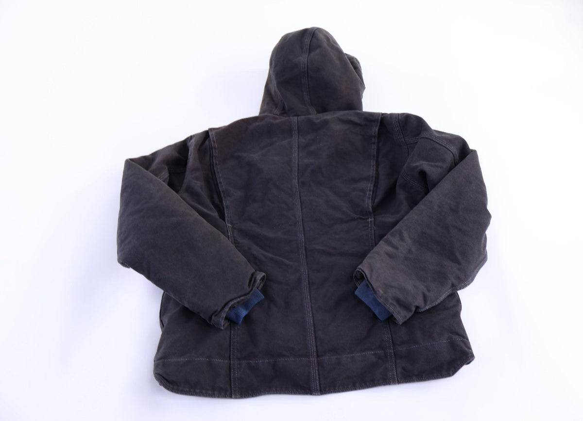 Women's Carhartt Logo Patch Black Full Zip Jacket product image 3