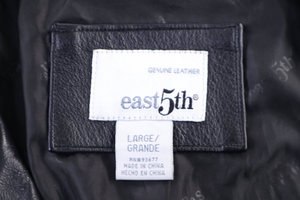 Women's East 5th Black Leather Coat product image 4
