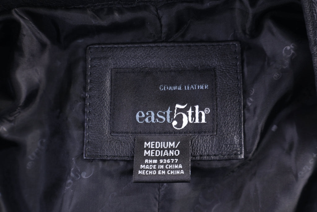 Women's East 5th Black Leather Jacket product image 3