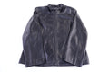 Women's George Black Full Zip Leather Jacket product image 1