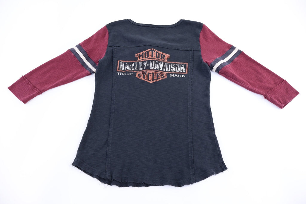 Women's Harley Davidson Motorcycles Black & Red T-shirt product image 2