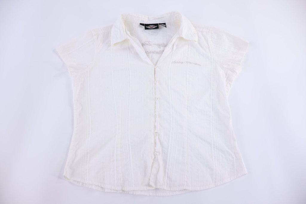 Women's Harley Davidson Motorcycles Button Down