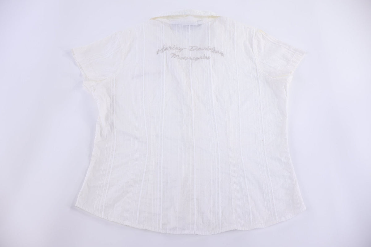 Women's Harley Davidson Motorcycles Button Down