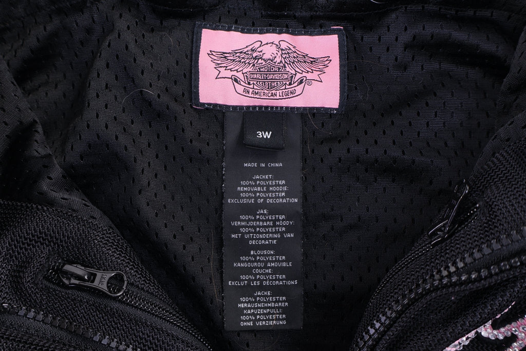 Women's Harley Davidson Motorcycles Full Zip Biker Jacket product image 3