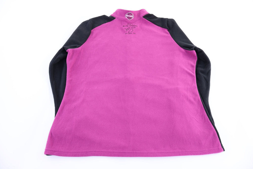 Women's Harley Davidson Motorcycles Full Zip Fleece Sweater